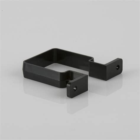 metal square downpipe brackets|65mm square downpipe brackets.